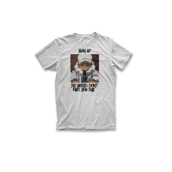 ManUp White Unisex T-Shirt