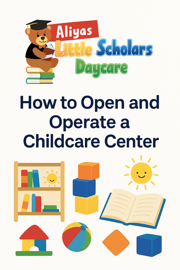 How to Open and Operate a Childcare Center