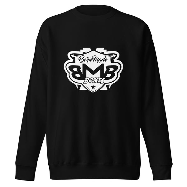 Born Made Bosses Black white logo Sweatshirt