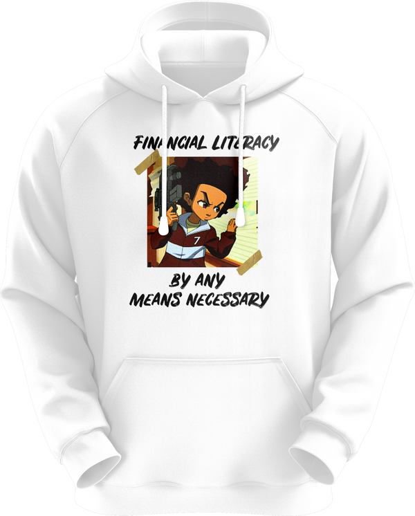 Financial White Unisex Hoodie