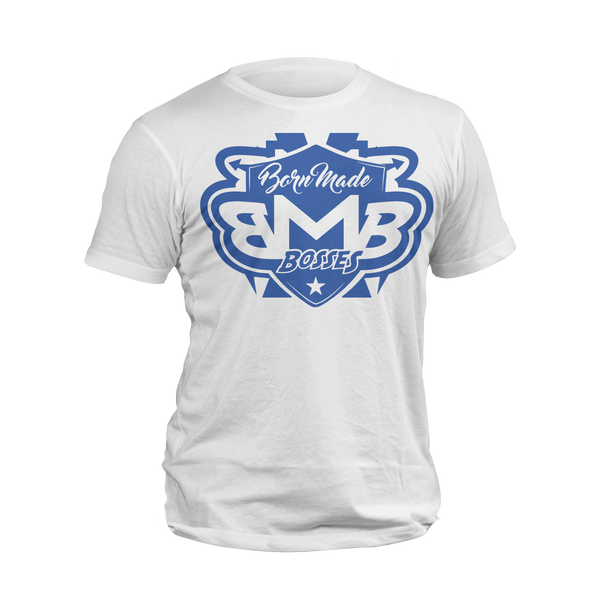 Blue White Unisex T-Shirt