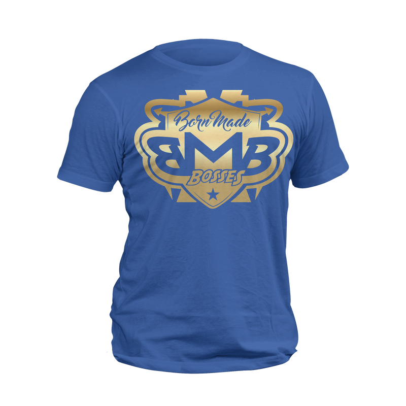 Gold Blue Unisex T-Shirt