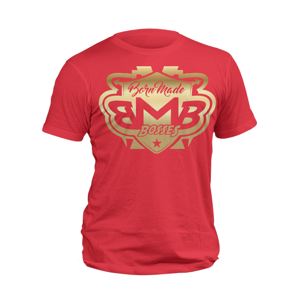 Gold Red Unisex T-Shirt