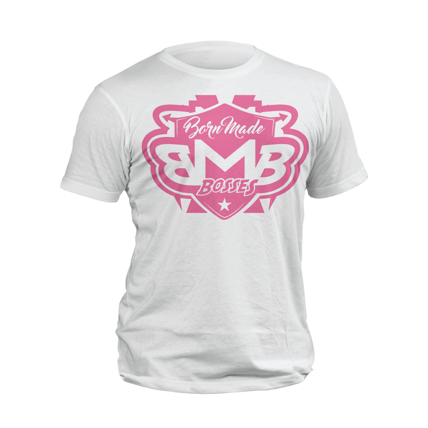 PINK WHITE - bornmadebosses