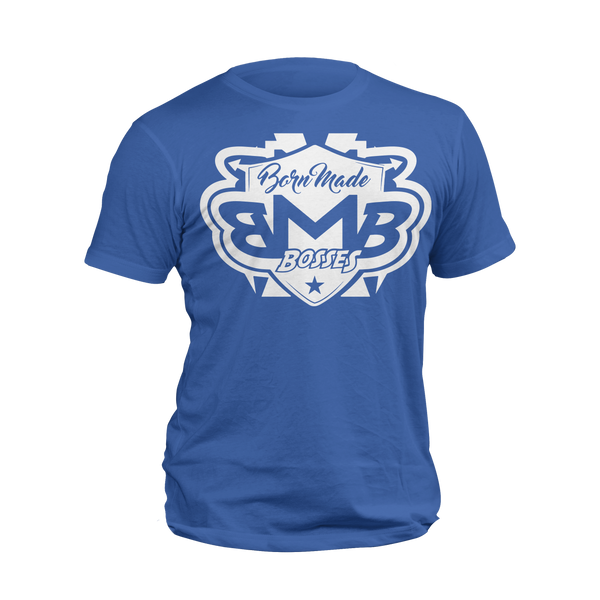 White Blue Unisex T-Shirt