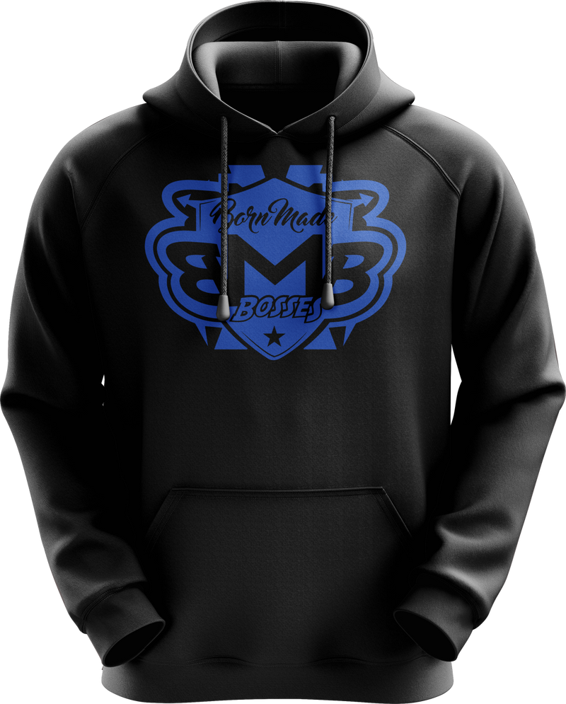 Blue Black Unisex Hoodie