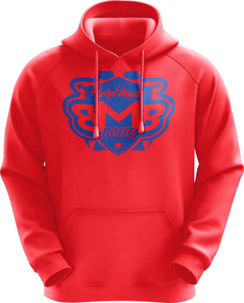 Blue Red Unisex Hoodie