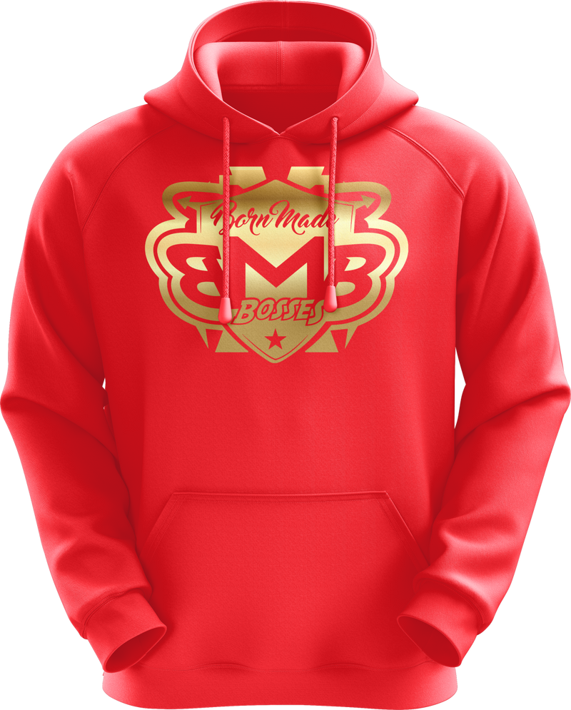 Gold Red Unisex Hoodie