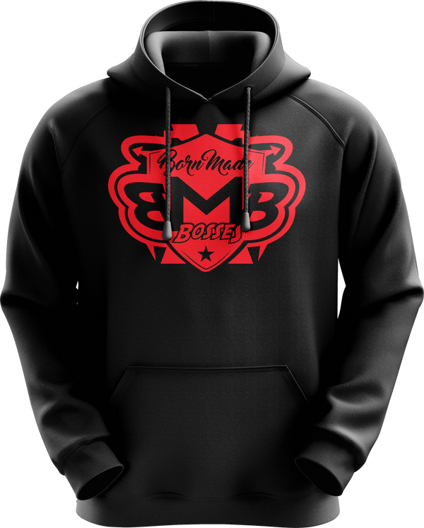 Red Black Unisex Hoodie